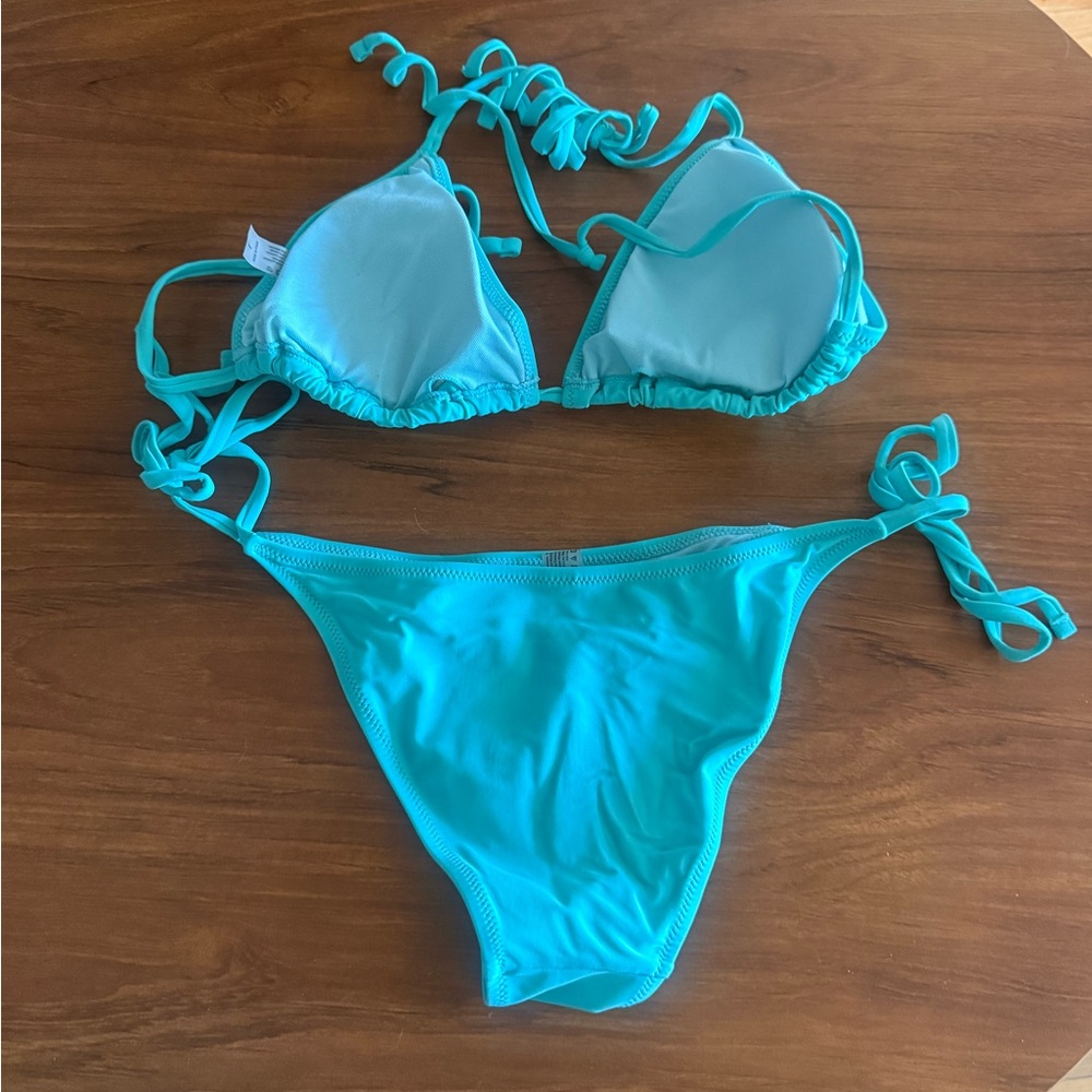 Turquoise Bikini Set - Picture 2 of 2